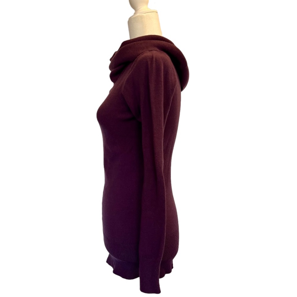 French Connection Cowl Neck Sweater, purple, size XS - Picture 4 of 10